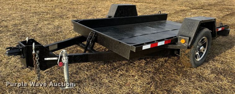 image for item EN5149 1996 Felling tilt deck utility trailer