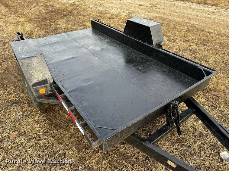 image for item EN5149 1996 Felling tilt deck utility trailer