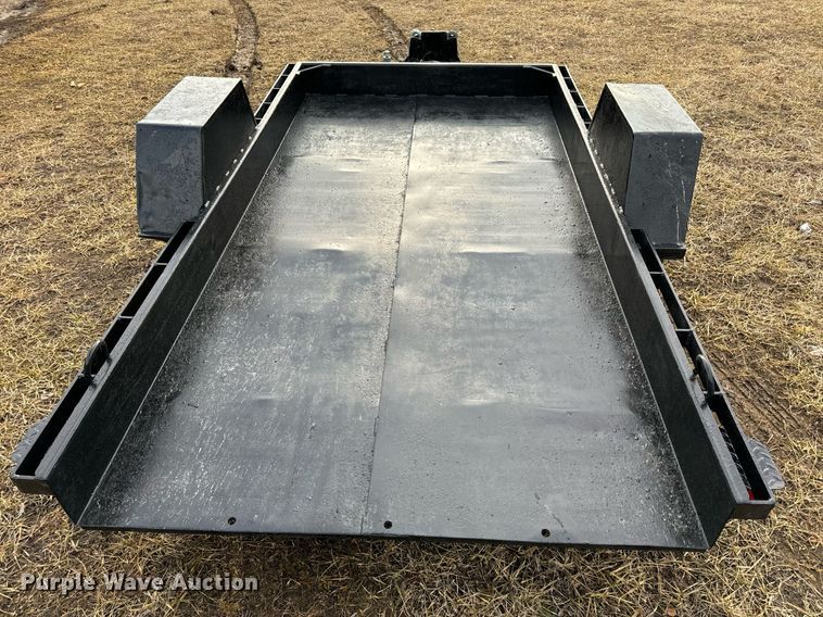 image for item EN5149 1996 Felling tilt deck utility trailer