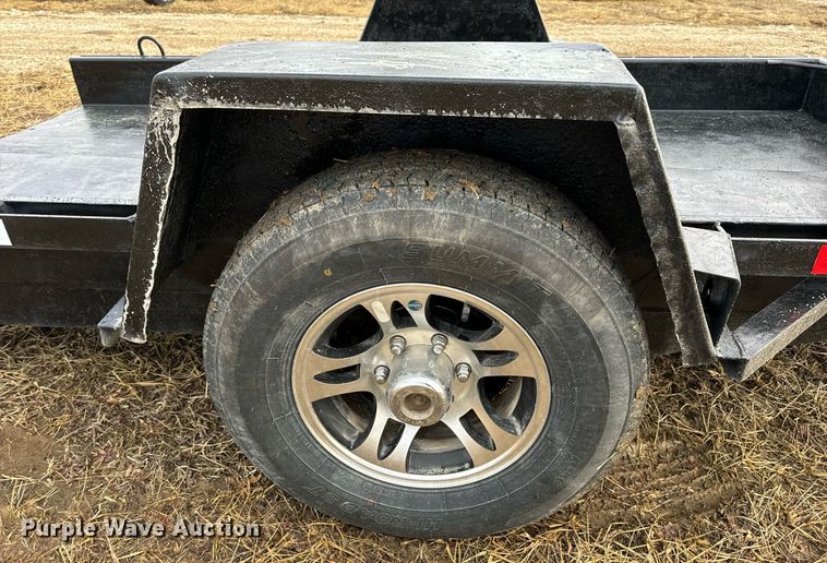 image for item EN5149 1996 Felling tilt deck utility trailer