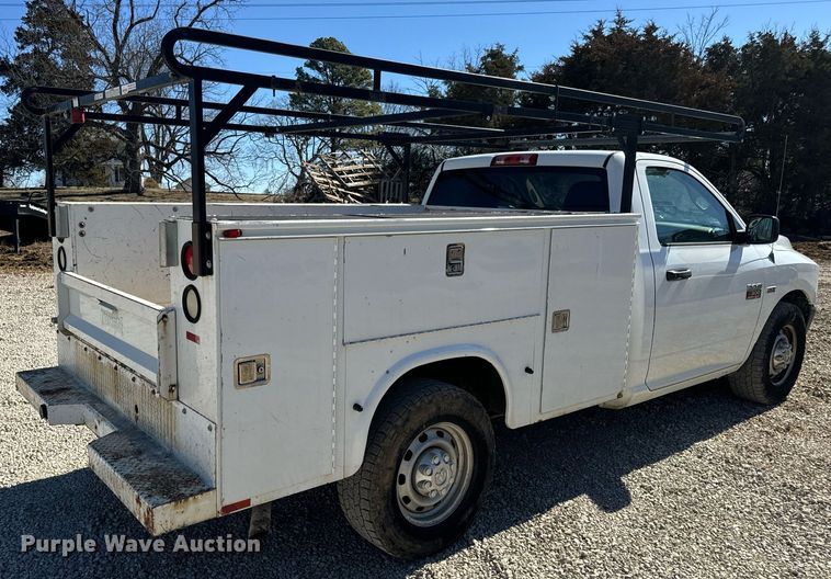image for item EN5176 2012 Dodge Ram 2500 utility bed pickup truck