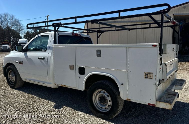 image for item EN5176 2012 Dodge Ram 2500 utility bed pickup truck