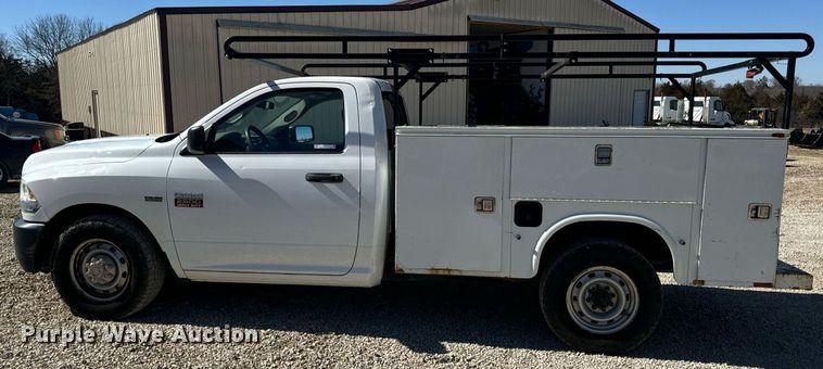 image for item EN5176 2012 Dodge Ram 2500 utility bed pickup truck