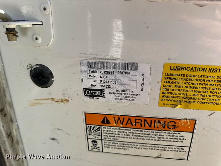 image for item EN5176 2012 Dodge Ram 2500 utility bed pickup truck