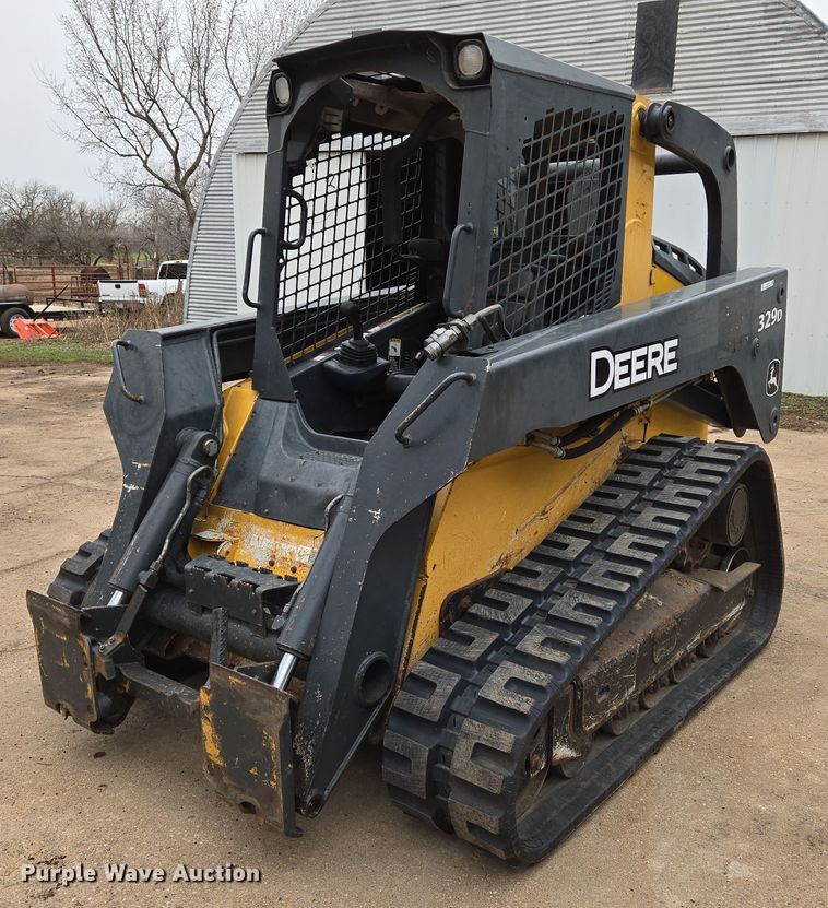 image for item EN8686 2011 John Deere 329D tracked skid steer loader