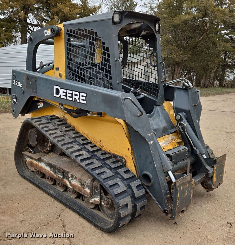 image for item EN8686 2011 John Deere 329D tracked skid steer loader