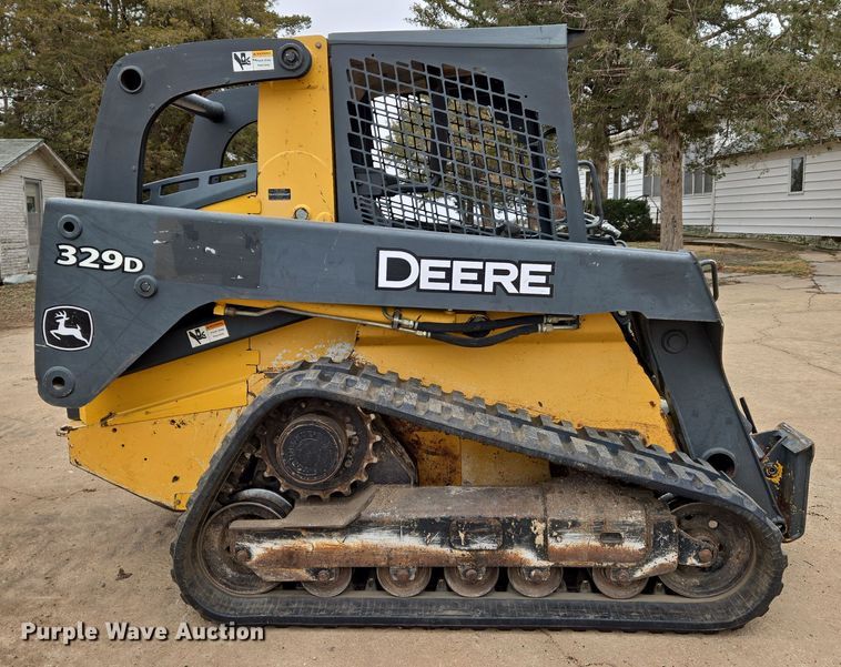 image for item EN8686 2011 John Deere 329D tracked skid steer loader