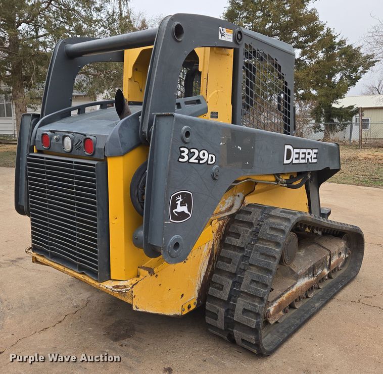 image for item EN8686 2011 John Deere 329D tracked skid steer loader