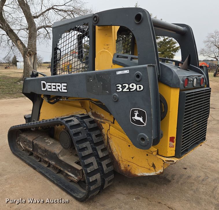 image for item EN8686 2011 John Deere 329D tracked skid steer loader