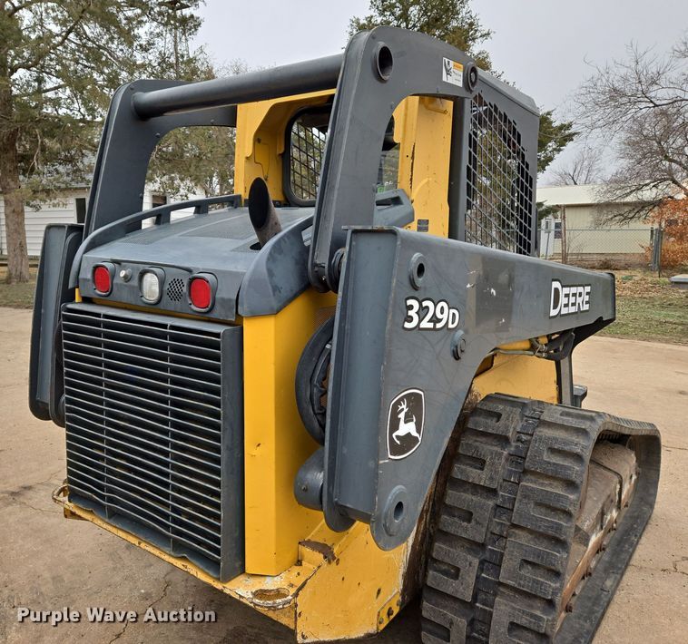 image for item EN8686 2011 John Deere 329D tracked skid steer loader