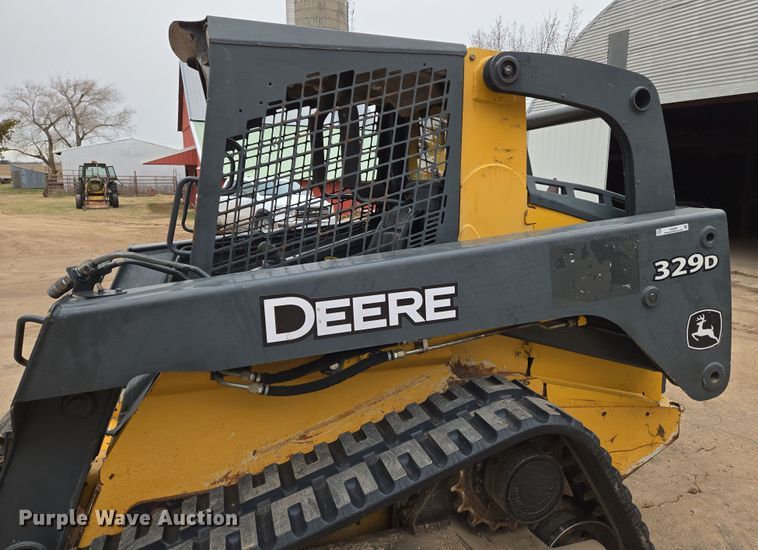 image for item EN8686 2011 John Deere 329D tracked skid steer loader