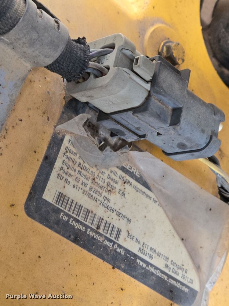 image for item EN8686 2011 John Deere 329D tracked skid steer loader