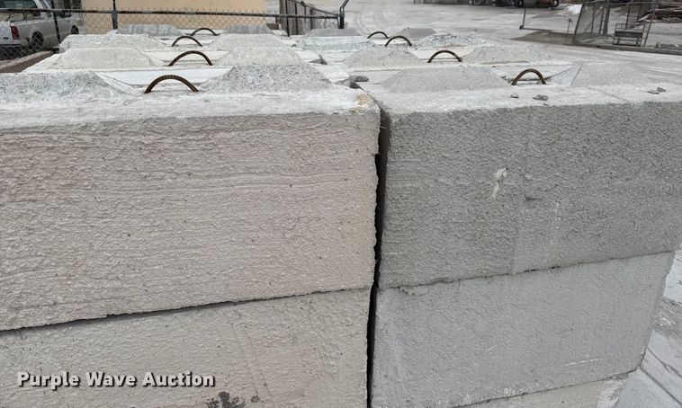 image for item EQ1056 (24) concrete edge bunker blocks 