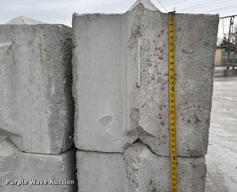 image for item EQ1063 (24) concrete edge bunker blocks 