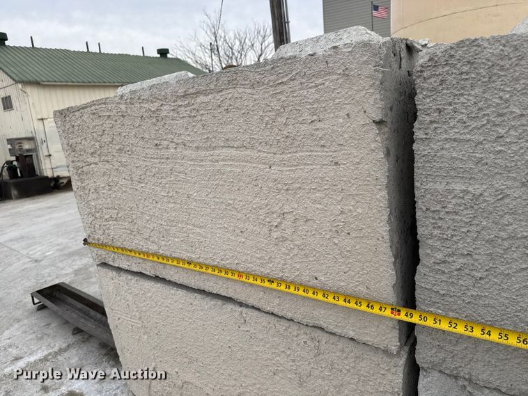 image for item EQ1066 (24) concrete edge bunker blocks 