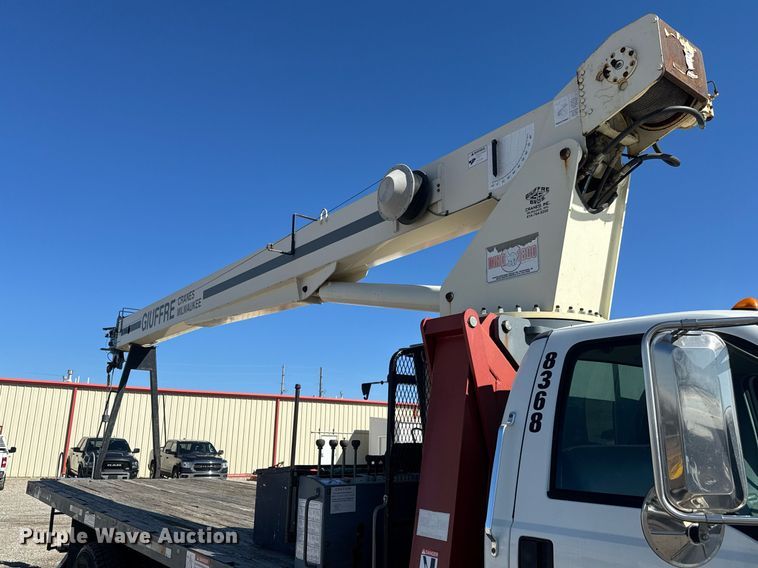 image for item EQ1091 2007 Ford F750 Super Duty XL crane truck