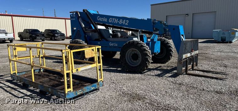 image for item EQ1094 2008 Genie GTH-842 telehandler