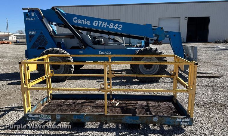 image for item EQ1094 2008 Genie GTH-842 telehandler