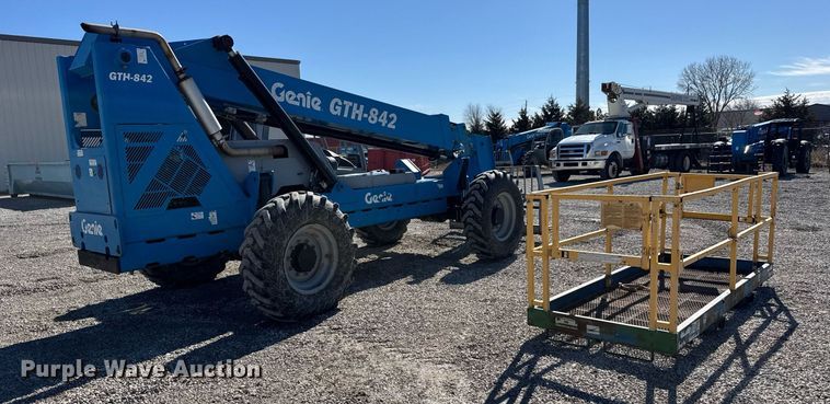 image for item EQ1094 2008 Genie GTH-842 telehandler