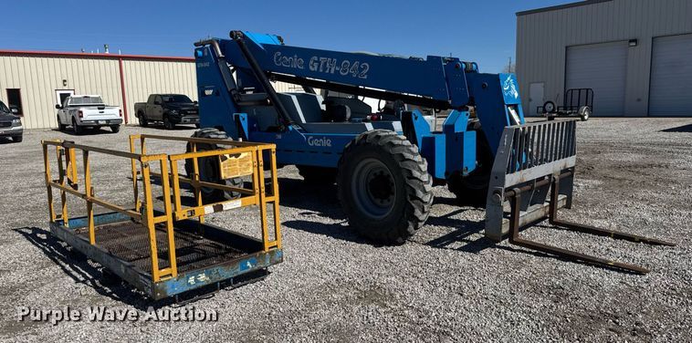 image for item EQ1095 2007 Genie GTH-842 telehandler