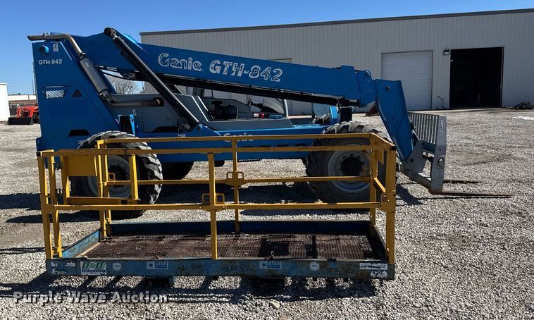 image for item EQ1095 2007 Genie GTH-842 telehandler