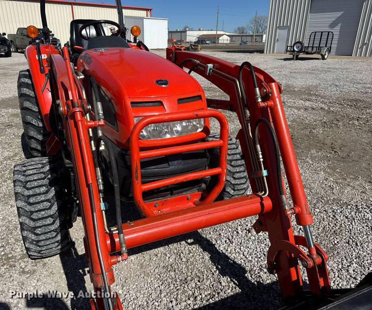 image for item EQ1096 2009 Kioti DK35SE MFWD tractor