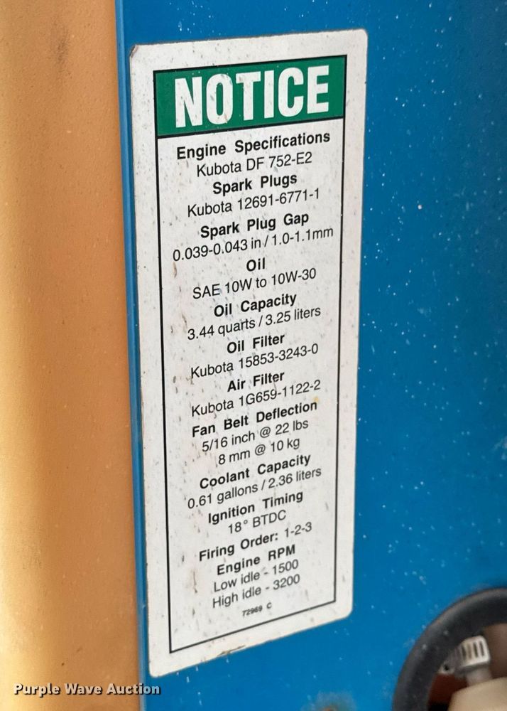 image for item EQ1104 2006 Genie GS-3268 RT scissor lift