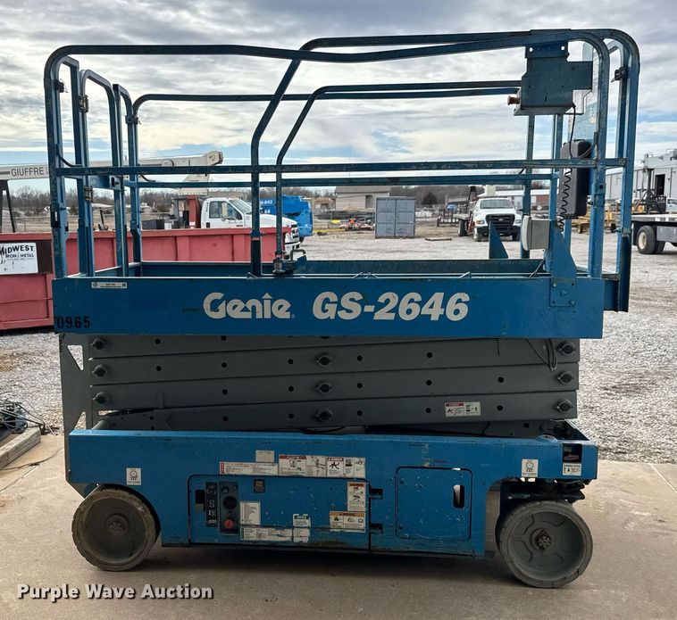 image for item EQ1105 Genie GS-2646 scissor lift