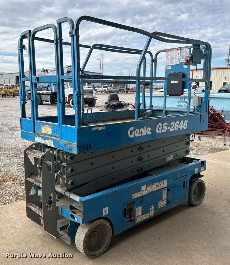 image for item EQ1105 Genie GS-2646 scissor lift