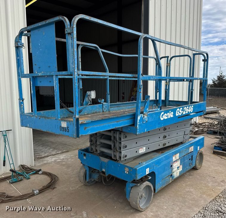 image for item EQ1105 Genie GS-2646 scissor lift