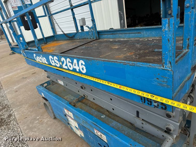 image for item EQ1105 Genie GS-2646 scissor lift