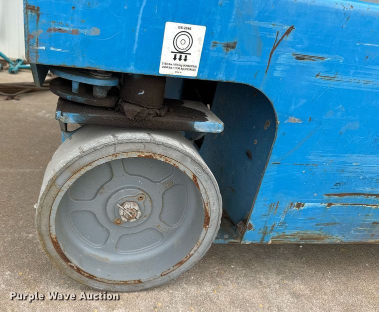 image for item EQ1105 Genie GS-2646 scissor lift