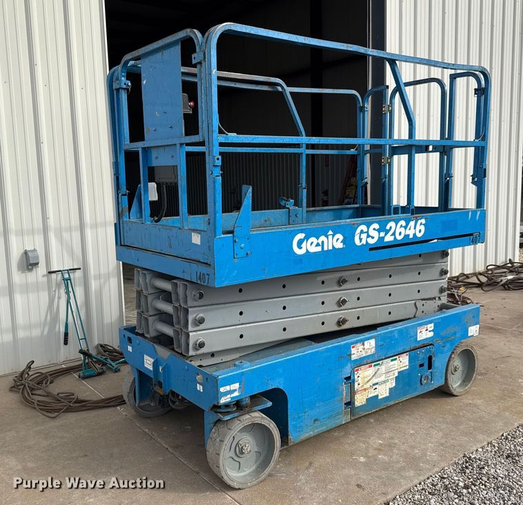 image for item EQ1106 Genie GS-2646 scissor lift