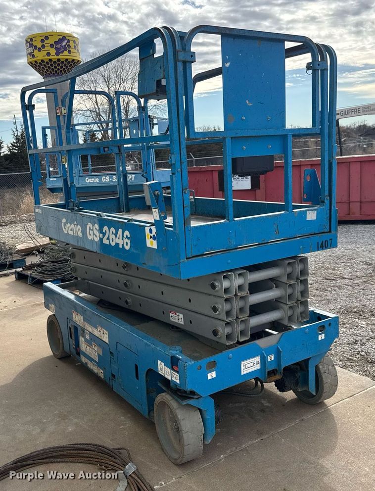 image for item EQ1106 Genie GS-2646 scissor lift