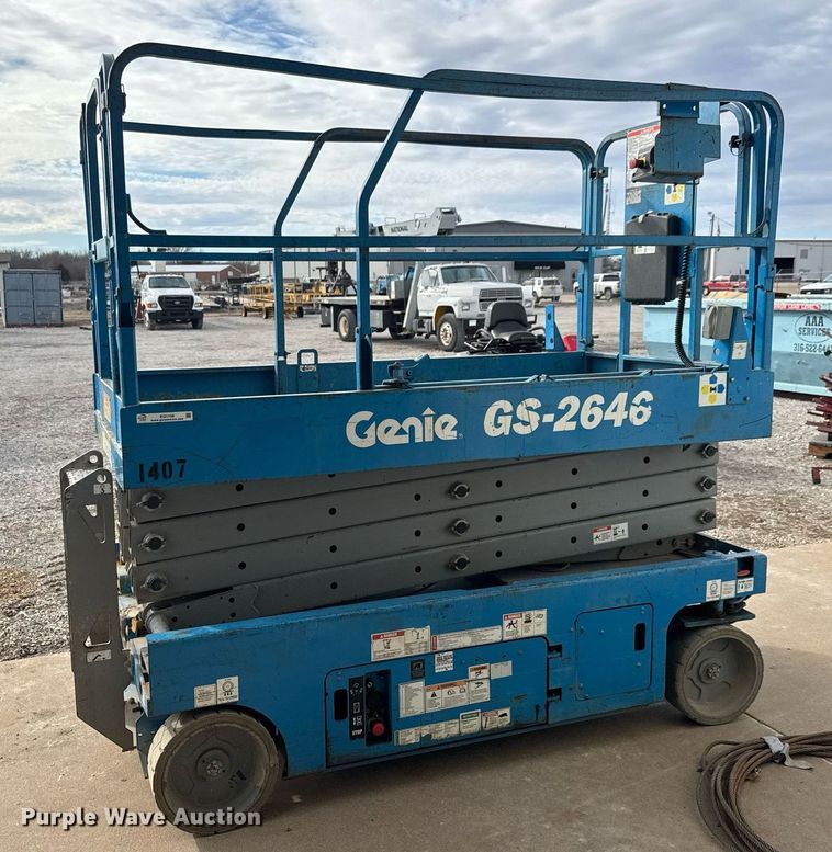 image for item EQ1106 Genie GS-2646 scissor lift