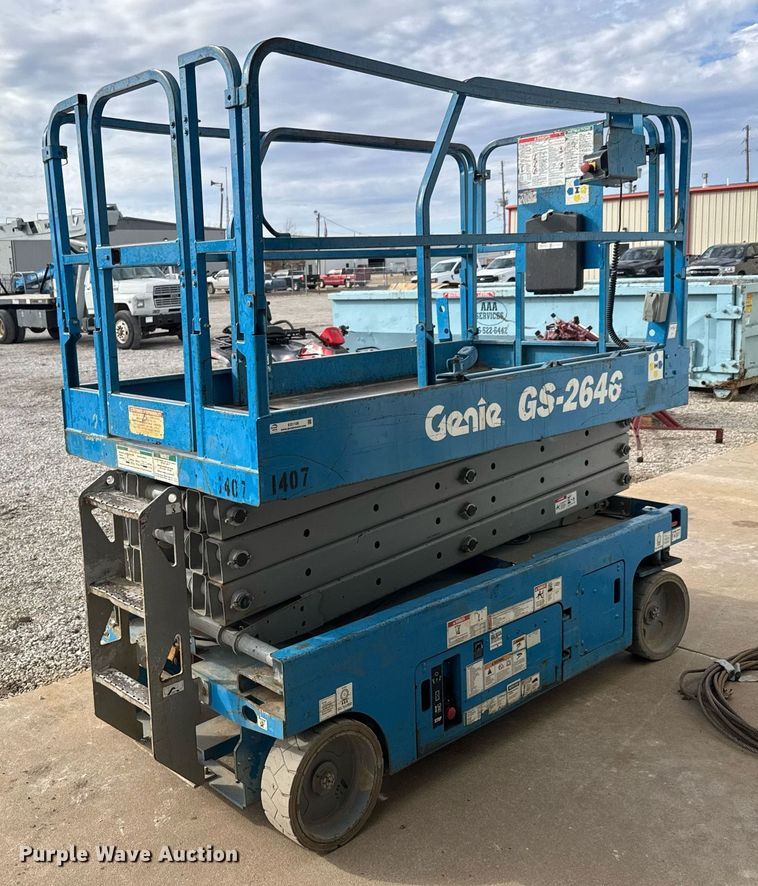 image for item EQ1106 Genie GS-2646 scissor lift