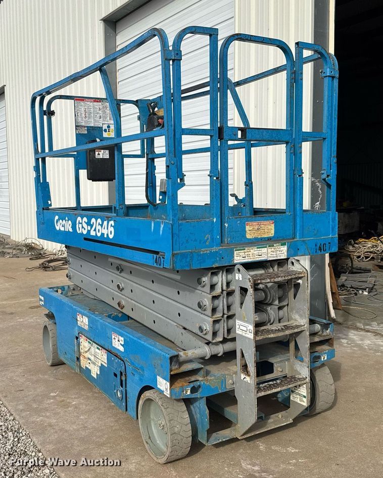image for item EQ1106 Genie GS-2646 scissor lift