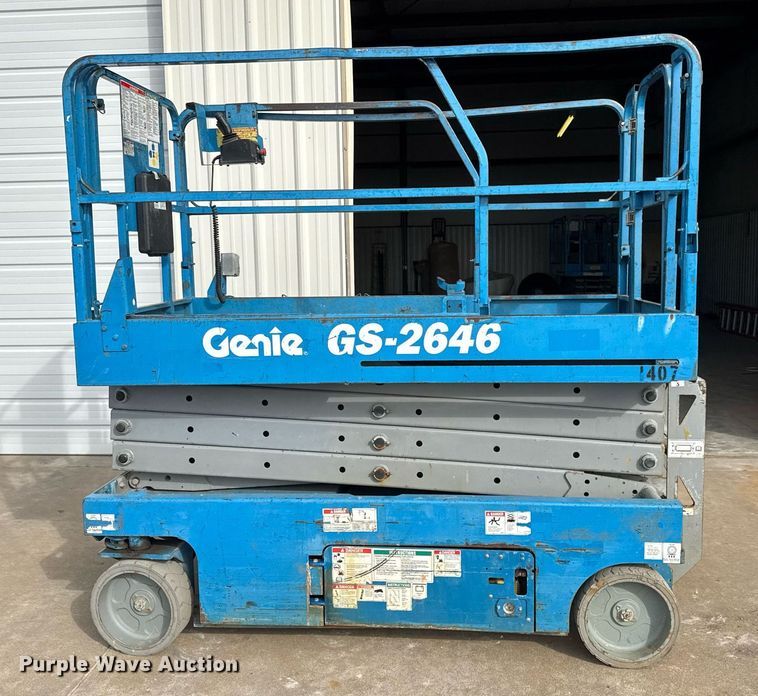 image for item EQ1106 Genie GS-2646 scissor lift