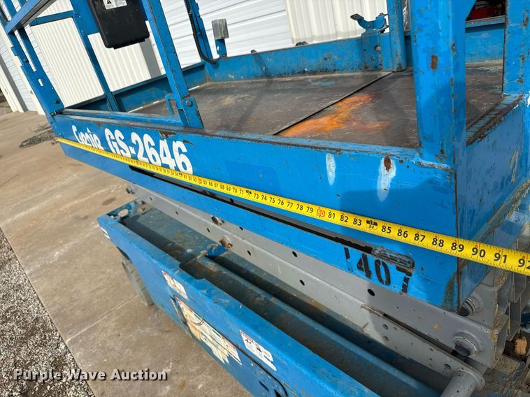 image for item EQ1106 Genie GS-2646 scissor lift