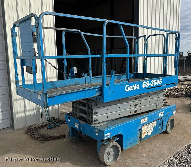 image for item EQ1106 Genie GS-2646 scissor lift