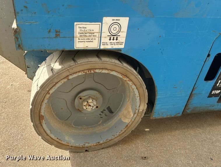 image for item EQ1106 Genie GS-2646 scissor lift