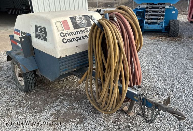 image for item EQ1107 Grimmer Schmidt 125 air compressor