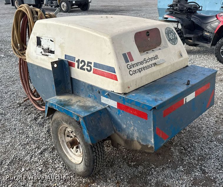 image for item EQ1107 Grimmer Schmidt 125 air compressor