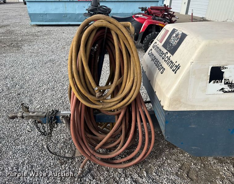 image for item EQ1107 Grimmer Schmidt 125 air compressor