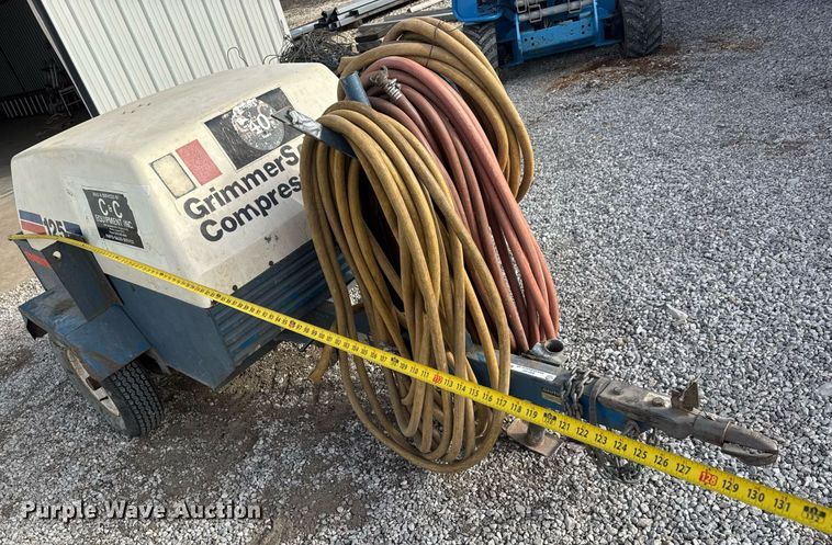 image for item EQ1107 Grimmer Schmidt 125 air compressor