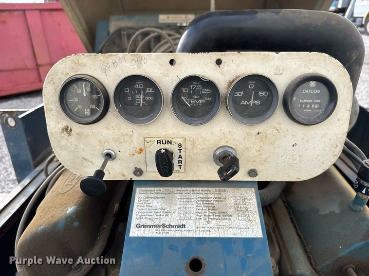 image for item EQ1107 Grimmer Schmidt 125 air compressor