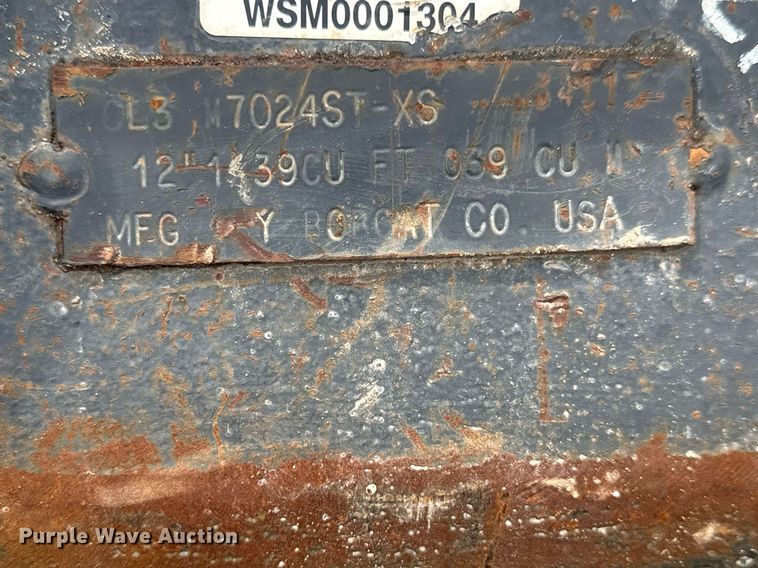 image for item EQ1171 Bobcat mini excavator bucket