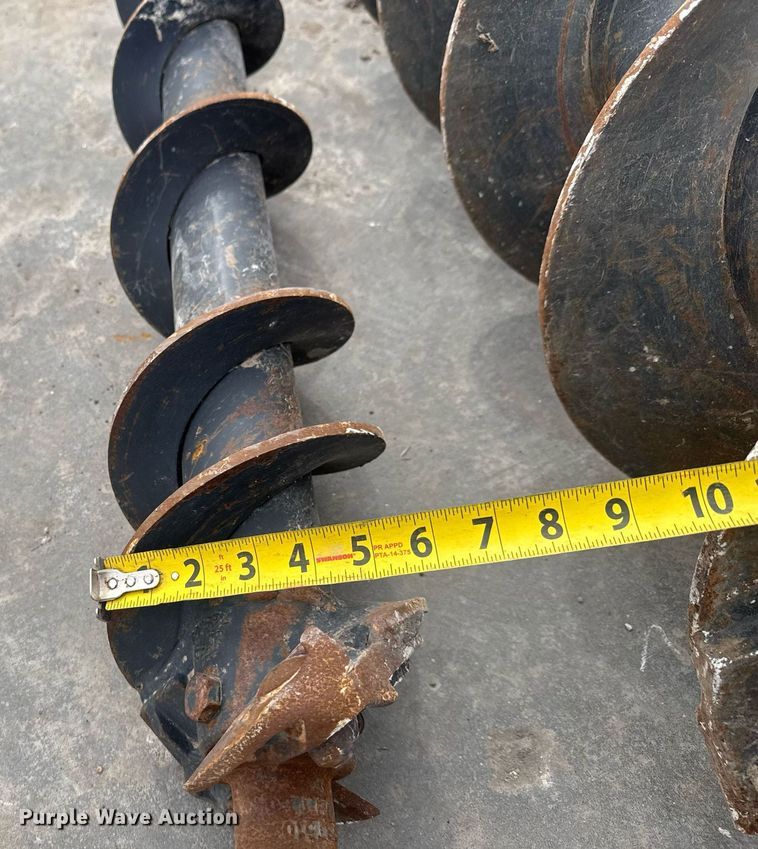 image for item EQ1179 (2) Bobcat auger bits