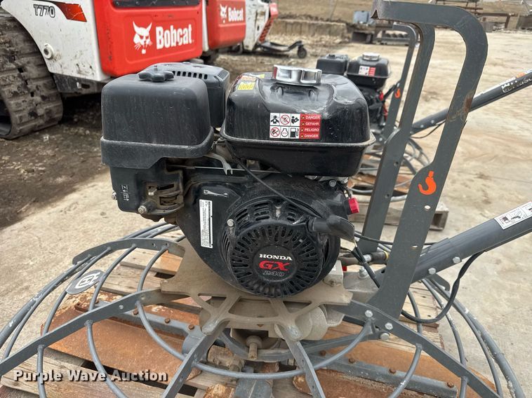 image for item EQ1182 (2) Husqvarna power trowels