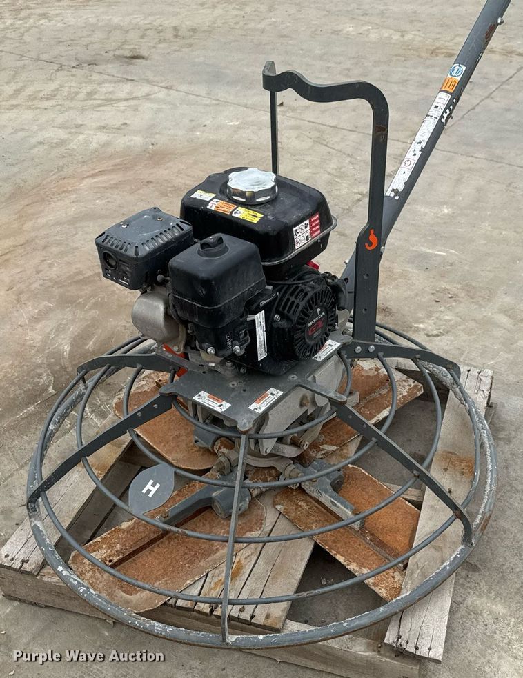 image for item EQ1182 (2) Husqvarna power trowels